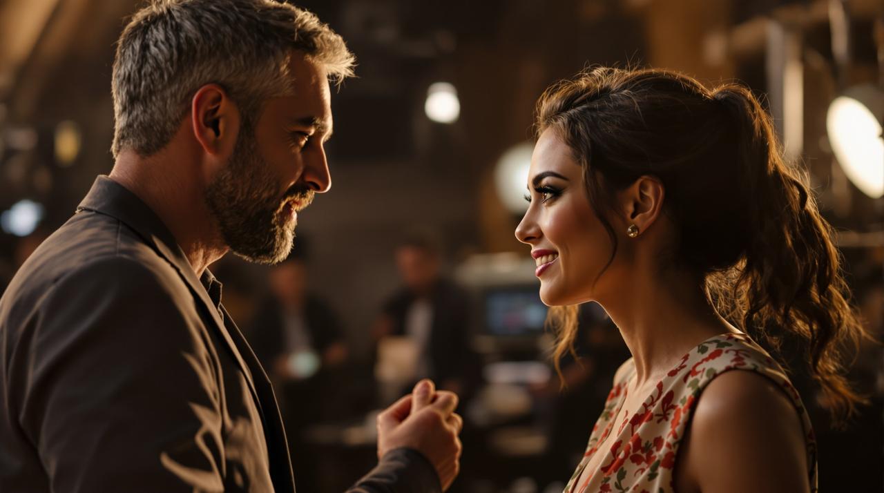 知名导演与女演员疑似恋情曝光，两人同框照片引发热议